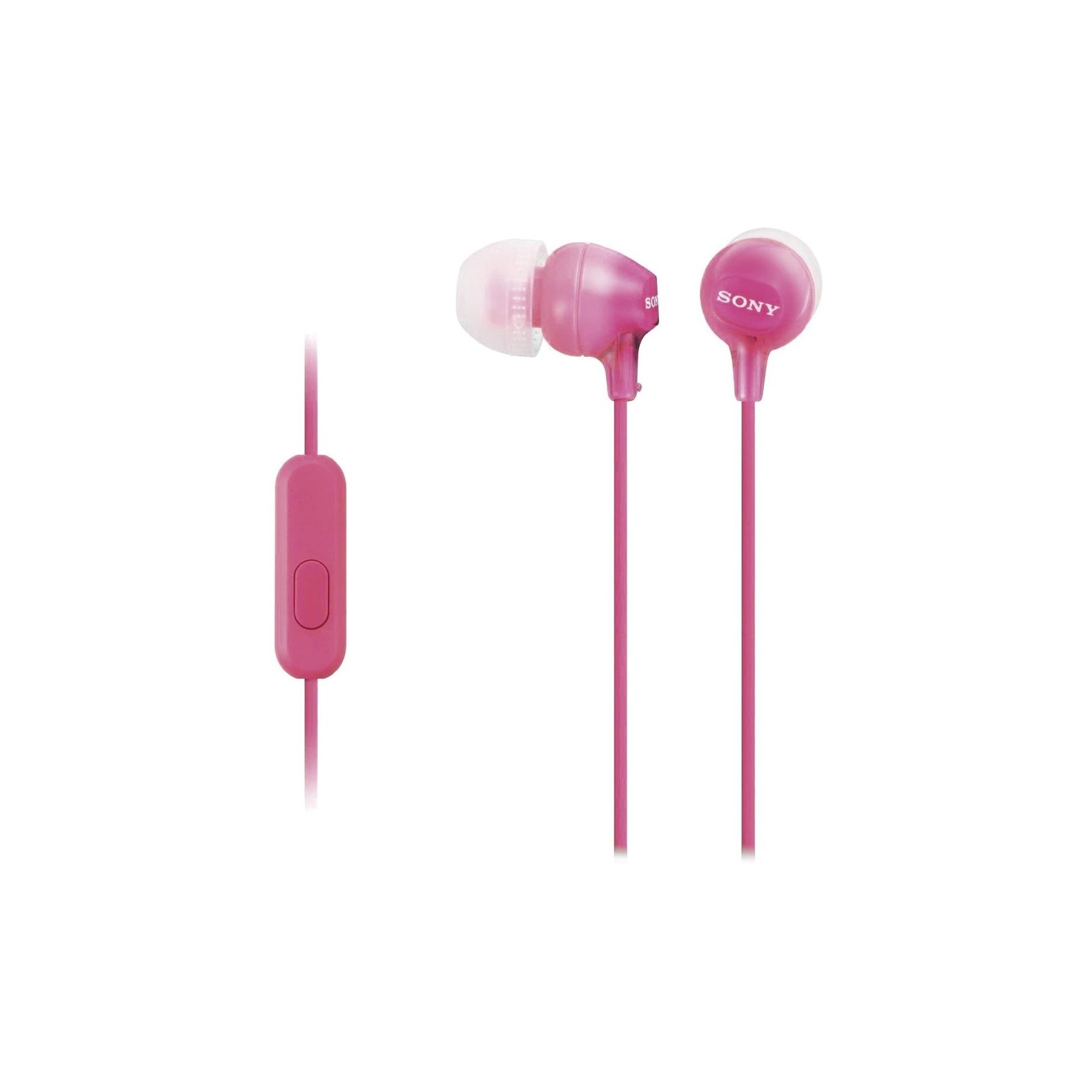 Auricular Con Micrófono Sony Mdr-Ex15Ap Rosa