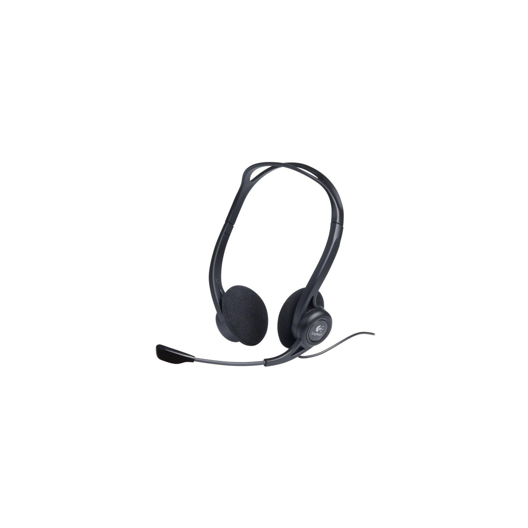 Auricular Con Micrófono Logitech Pc960 Negro