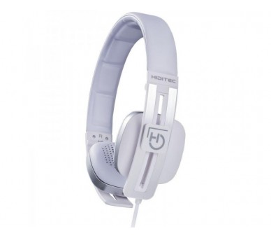 Auricular Diadema Hiditec Wave White Altavoces 40Mm 103Db M