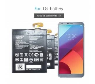 Recambio Bateria Interna de Li-Ion Para LG G6, Capacidad Original, Bl-T32
