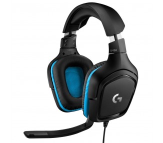 Auricular Con Microfono Logitech G432  7.1 Dts 2.0 Negr