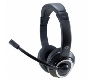 Auricular Conceptronic Polona01B Usb Microfono Control