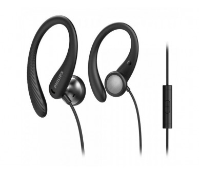 Auricular Philips Deportivo Intrauditivo Negro