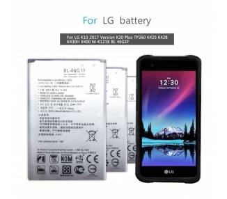 Battery LG K10 2017 , Part Number: BL-46G1F