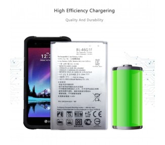 Bateria Para Lg K10 (2017) M250 K20 K425 K428 K430H Mpn Original: Bl-46G1F