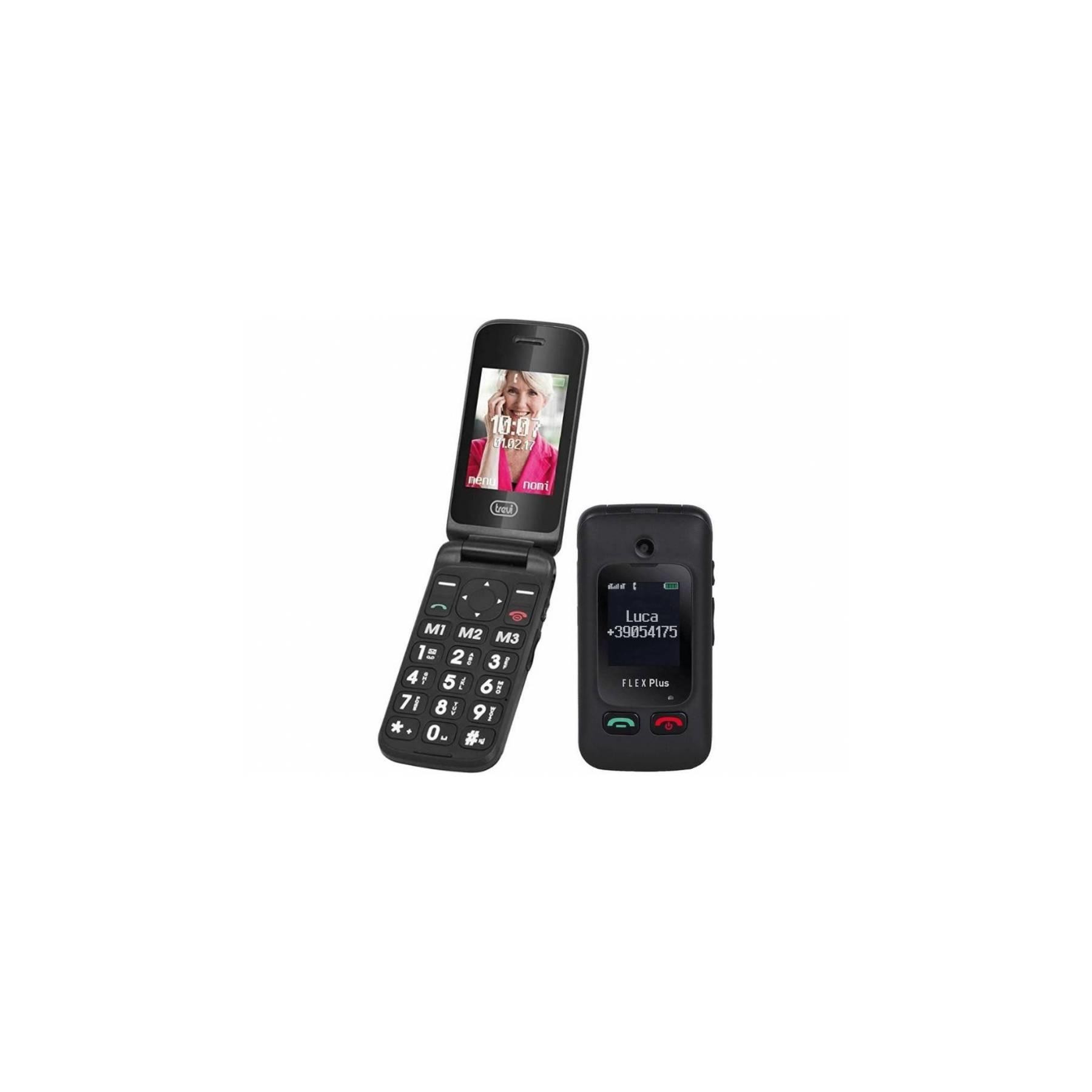 Teléfono Móvil Senior Trevi Flex Plus 55 Negro 2,4