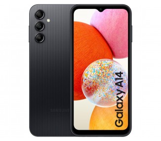Smartphone Samsung A14 Black Mist / 4+128Gb / 6.6" 90Hz Full