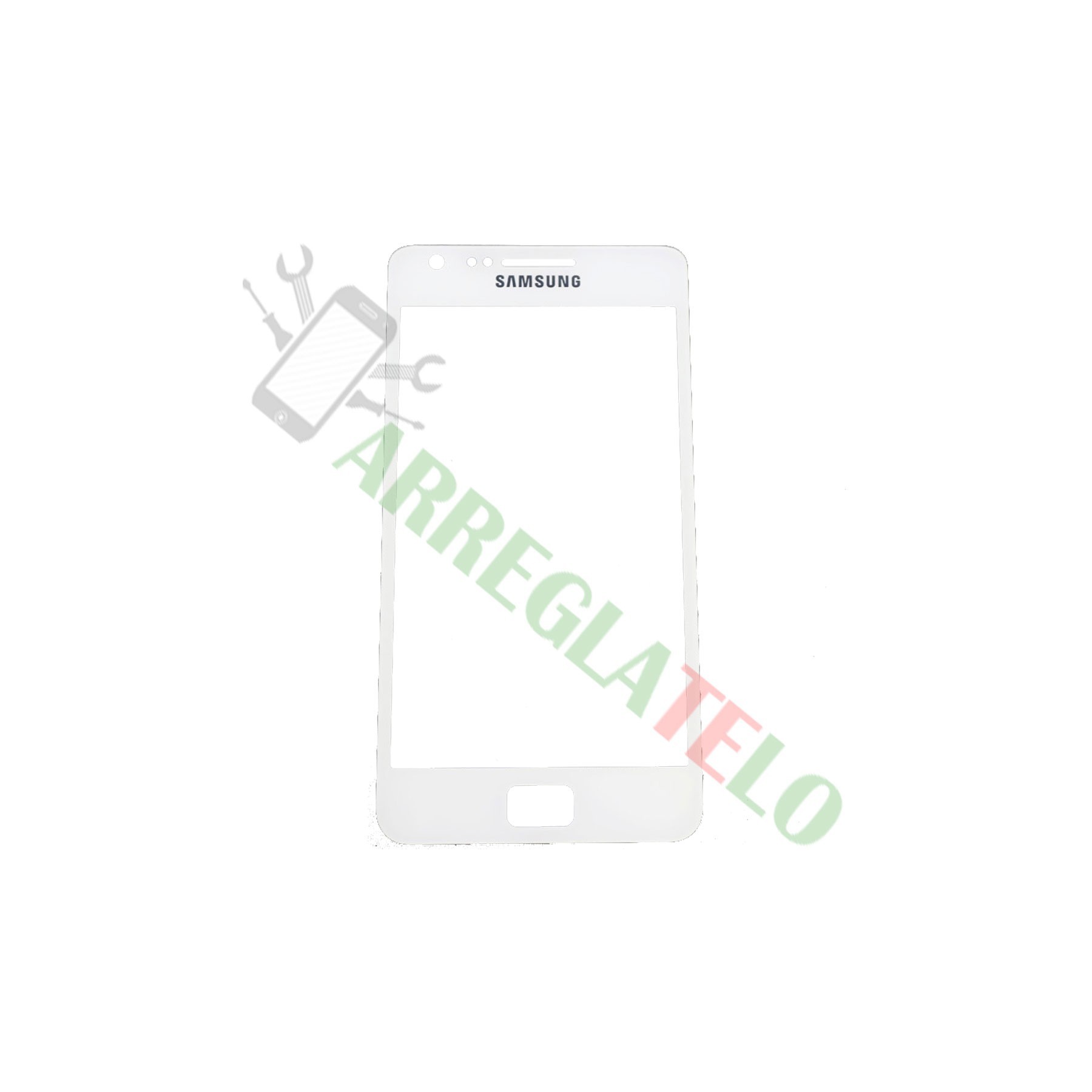 Pantalla Tactil Digitalizador Cristal Para Samsung Galaxy S2 Sii I9100 Blanco