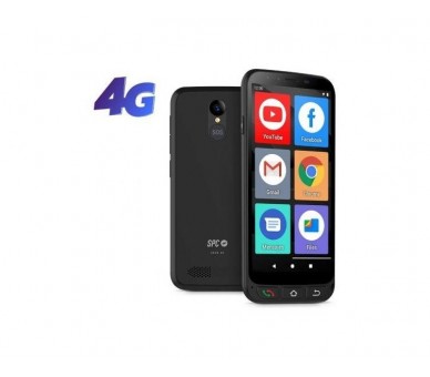 Teléfono Móvil Spc Zeus 4G Para Personas Mayores/ Negro