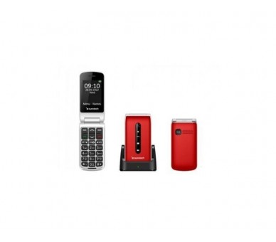 Teléfono Móvil Sunstech Celt18Rd/ Rojo