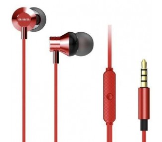 Auriculares Intrauditivos Aiwa Estm-50Rd/ Con Micrófono/ Jac