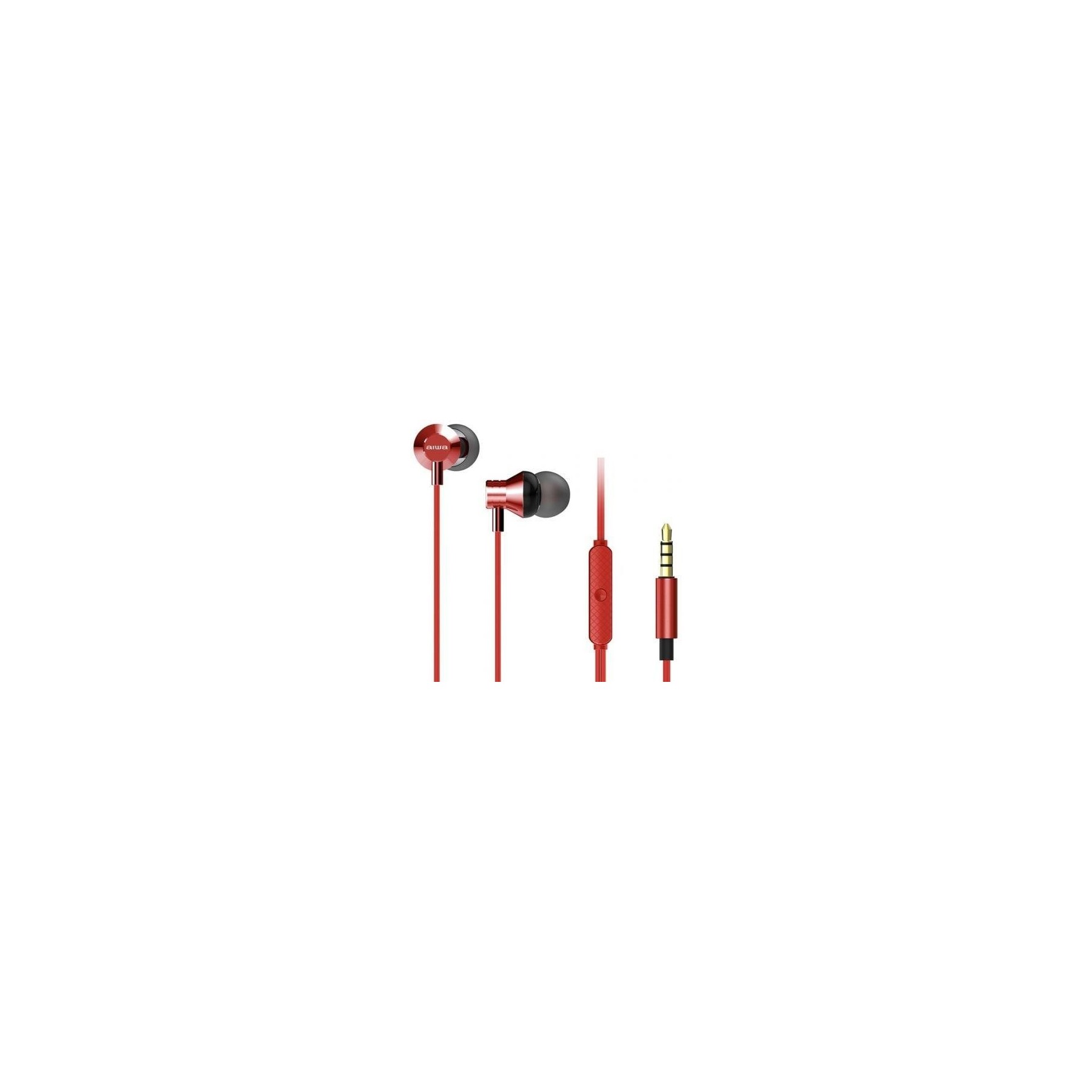 Auriculares Intrauditivos Aiwa Estm-50Rd/ Con Micrófono/ Jac