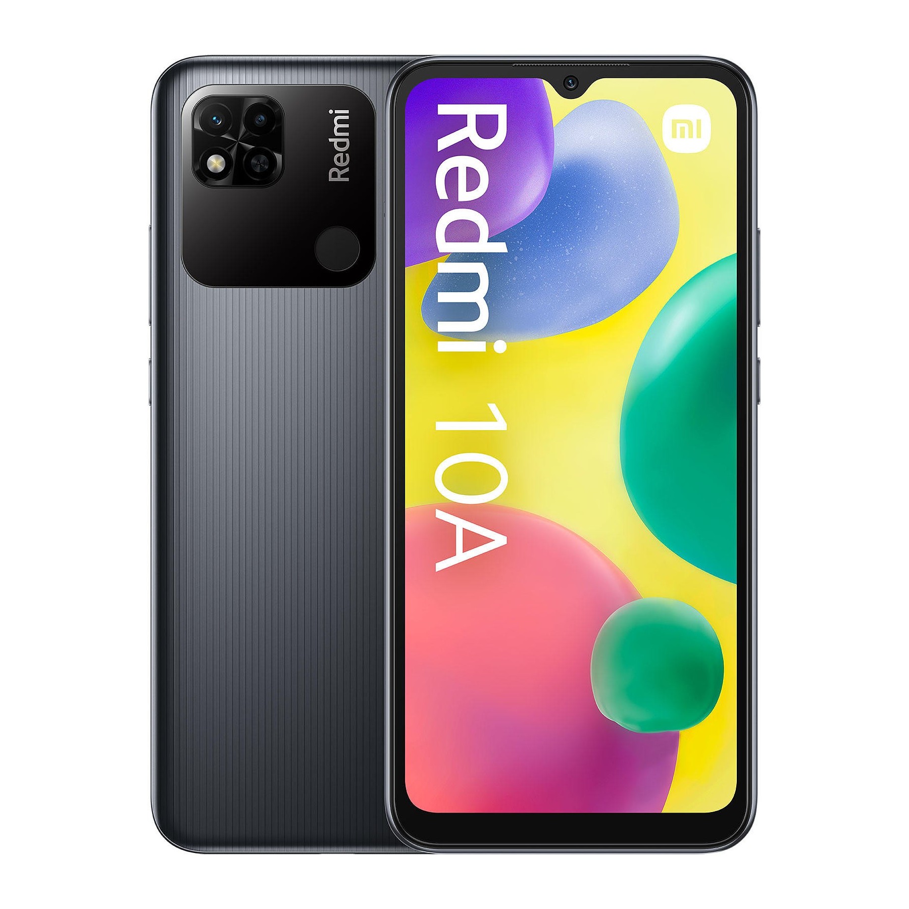 Smartphone Xiaomi Redmi 10A 2Gb/ 32Gb/ 6.53"/ Gris Grafito