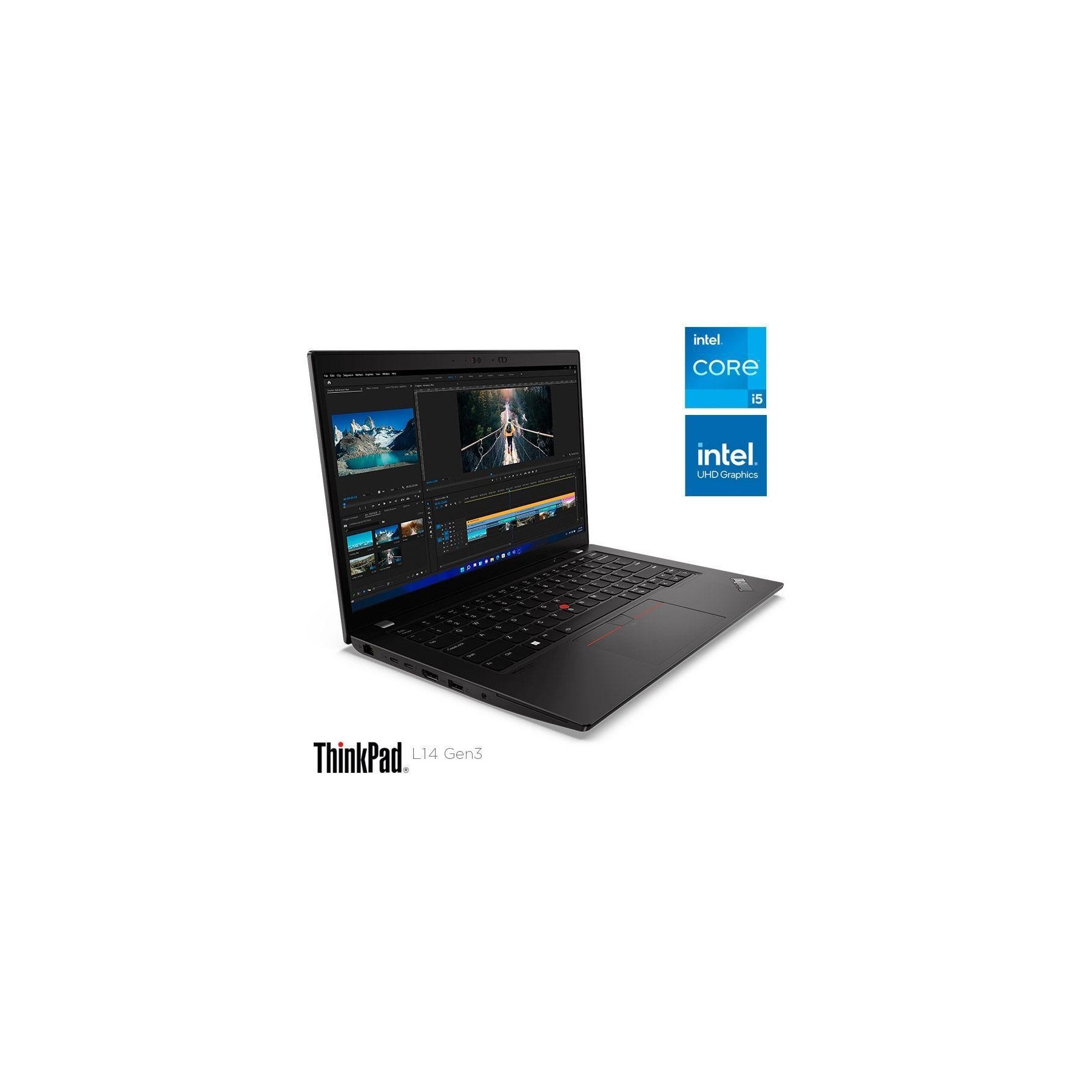 Portátil Lenovo Thinkpad L14 Gen3 I5-1235U 14"Fhd 8Gb 256Ssd