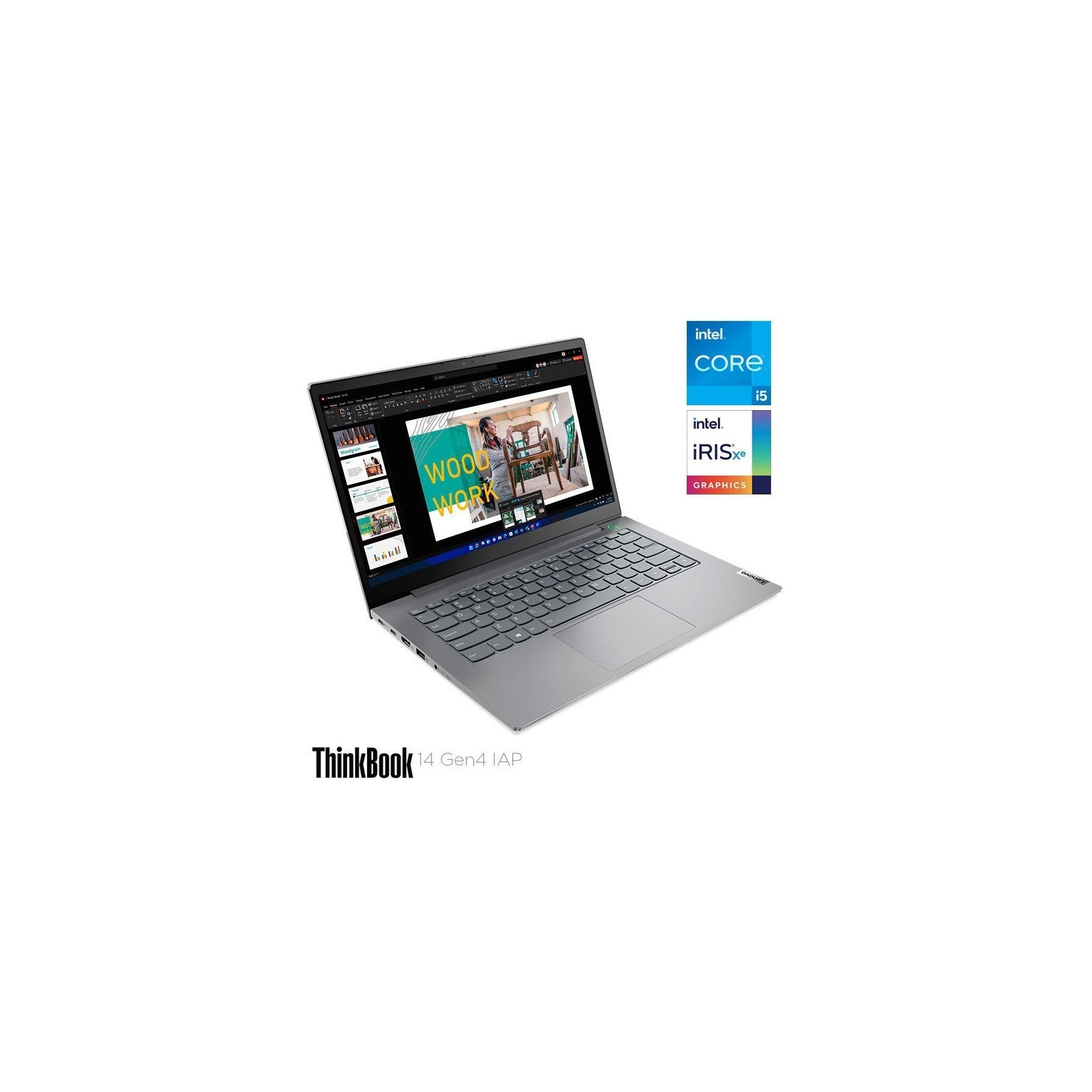 Portatil Lenovo Thinkbook 14 Gen4 I5-1235U 14"Fhd 16Gb 512Ss
