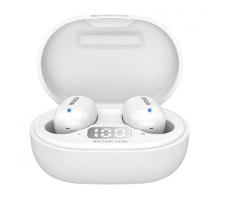 Auriculares Inalambricos Aiwa Ebtw - 150 Bluetooth Blanco +