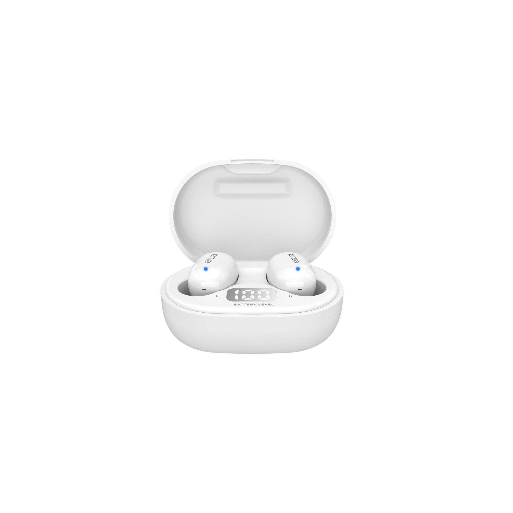Auriculares Inalambricos Aiwa Ebtw - 150 Bluetooth Blanco +