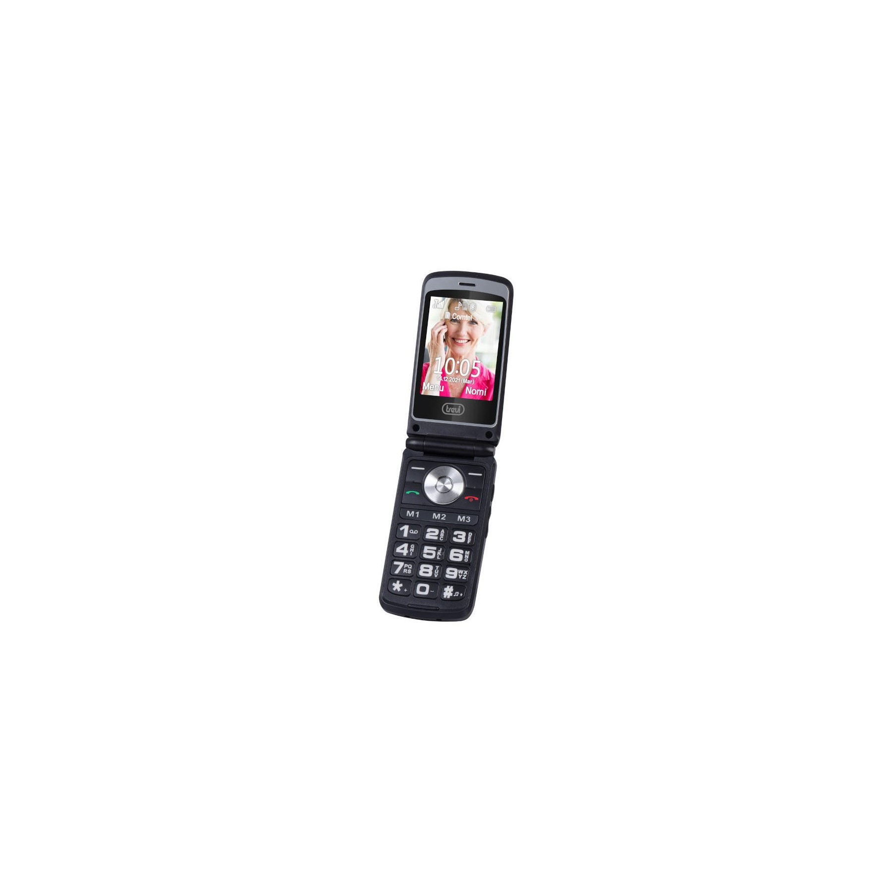 Telefono Trevi Flex Plus 65 Gris 2,8