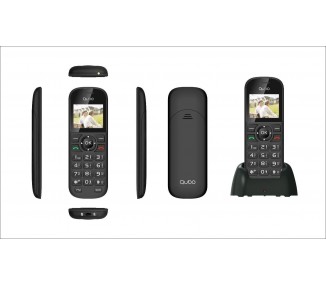 Telefono Móvil Qubo D1803 1,77 Negro 2G Base