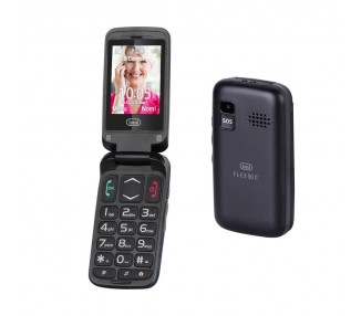 Telefono Trevi Flex 50C 2,4 Sos Negro