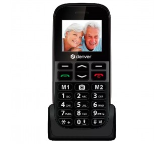 Telefono Movil Denver 1.77" 2G Bas 18500mAH
