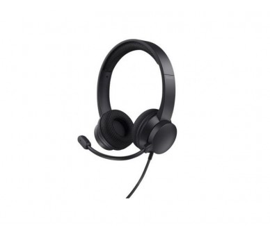 Auriculares Trust Ayda/ Con Micrófono/ Usb/ Negros