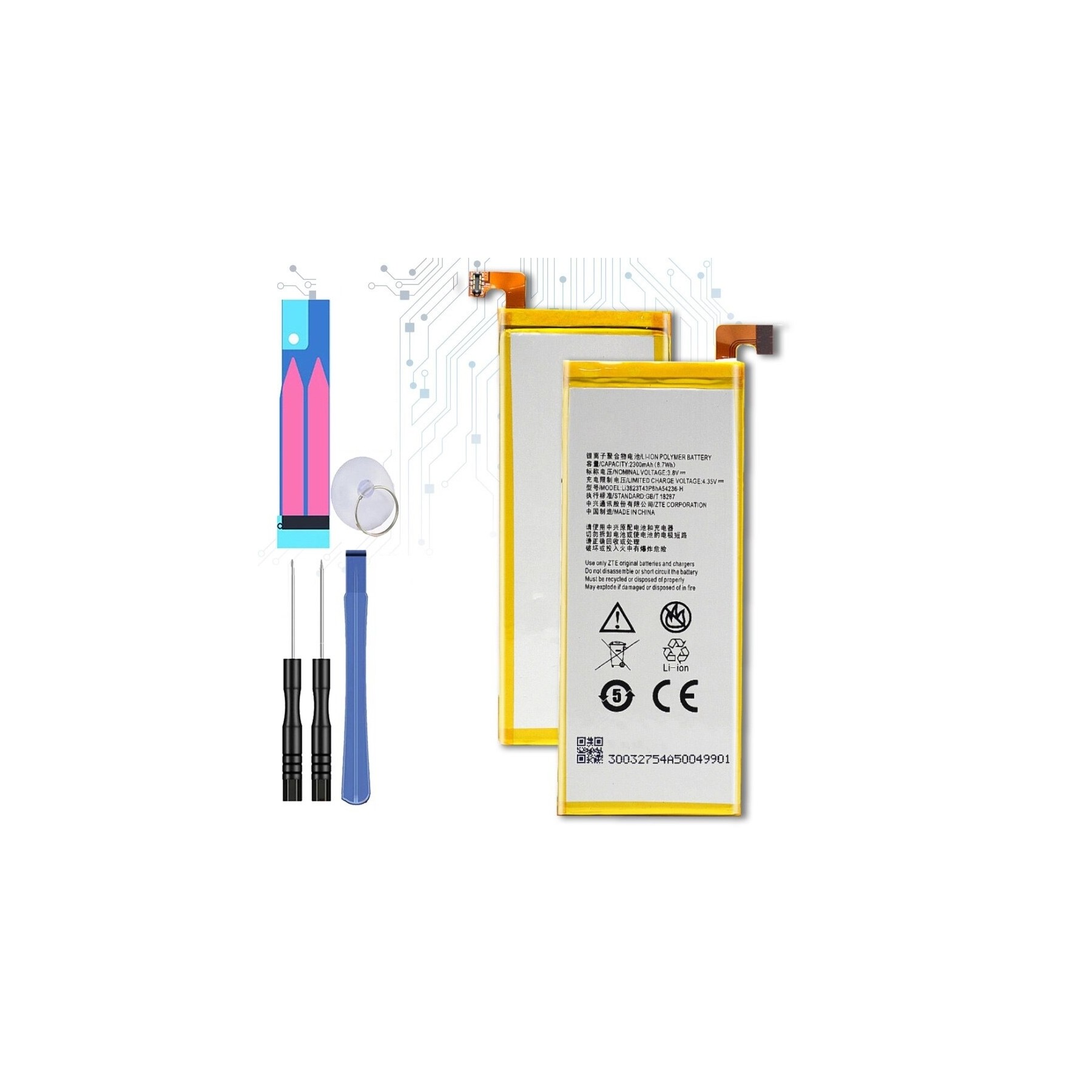 Bateria Original Para Zte A880 Nubia Z7 Mini Li3823T43P6Ha54236-H