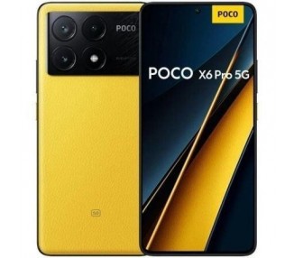 Smartphone Xiaomi Poco X6 Pro 6.67"/ 12Gb/ 512Gb/ 5G/ Amaril