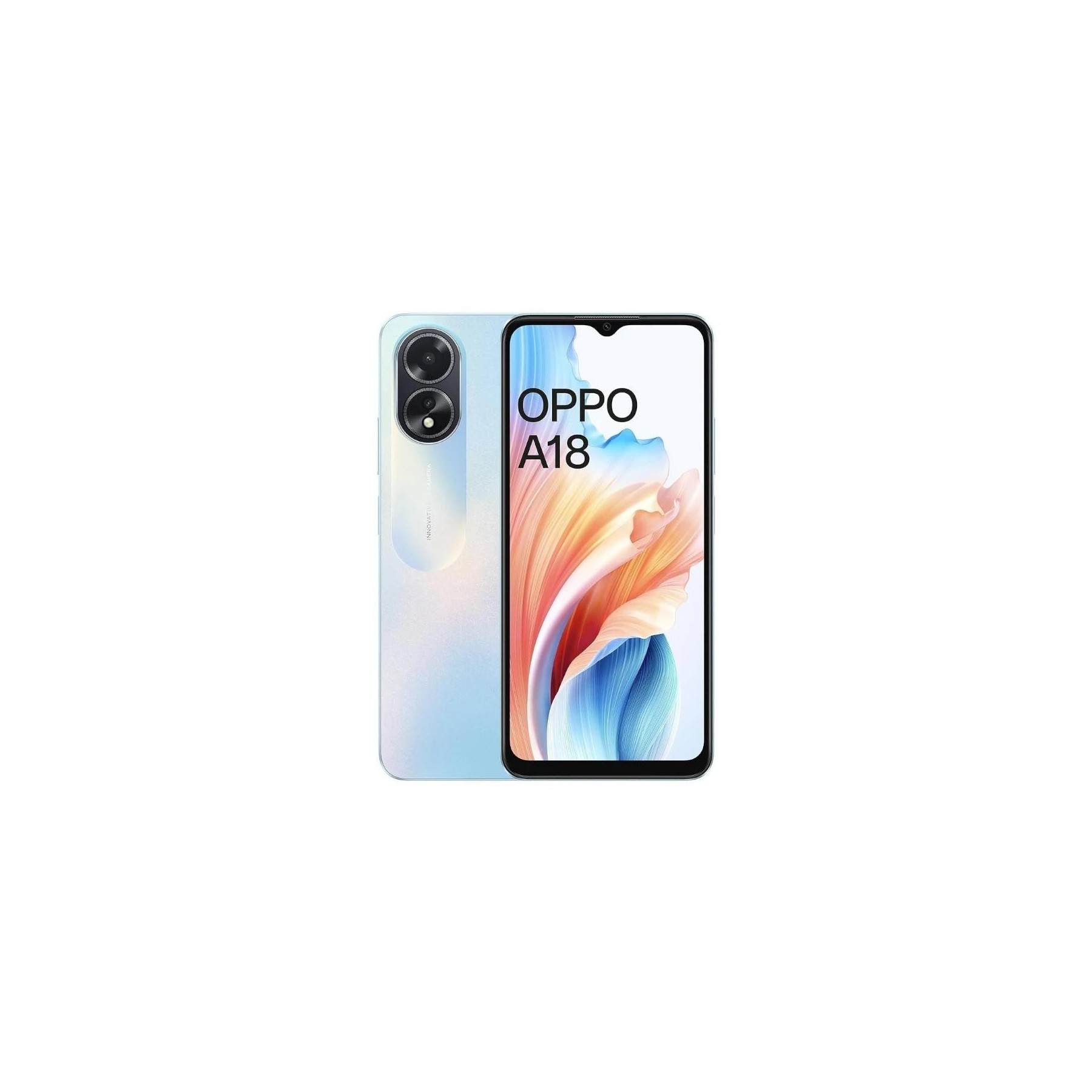 Smartphone Oppo A18 6.56" Hd+ 4Gb(+4) 128Gb Glowing Blue