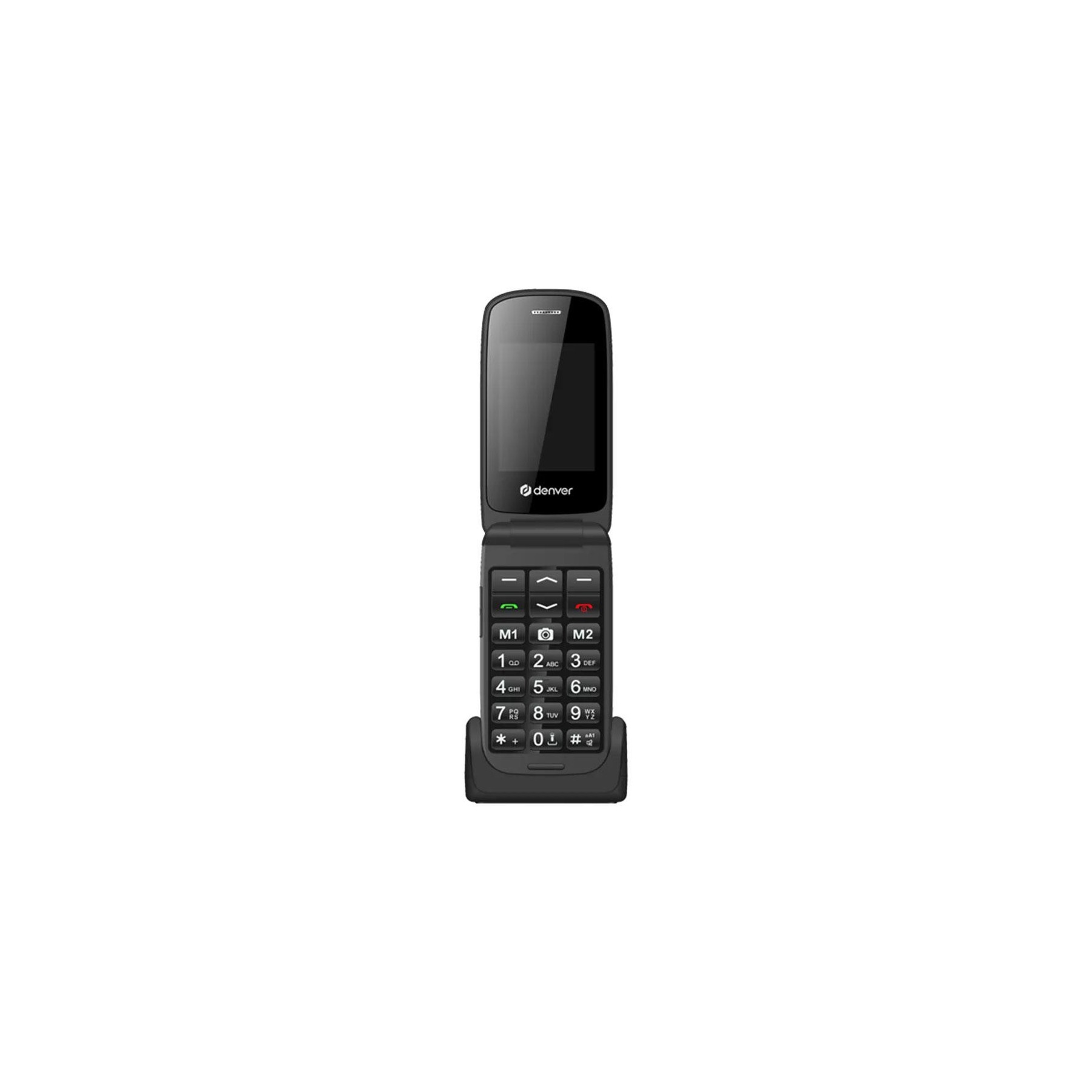 Teléfono Denver Bas-24600L 4G 2,4 Negro