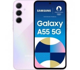 Smartphone Samsung Galaxy A55 8Gb/ 256Gb/ 6.6"/ 5G/ Lavanda