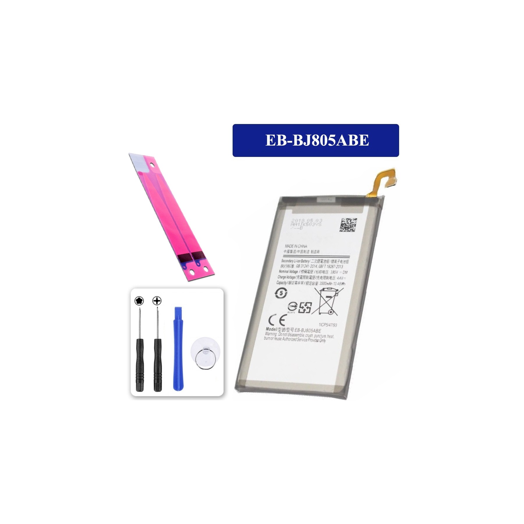 Batería Para Samsung Galaxy A6 Plus 2018 A605, MPN Original Eb-Bj805Abe