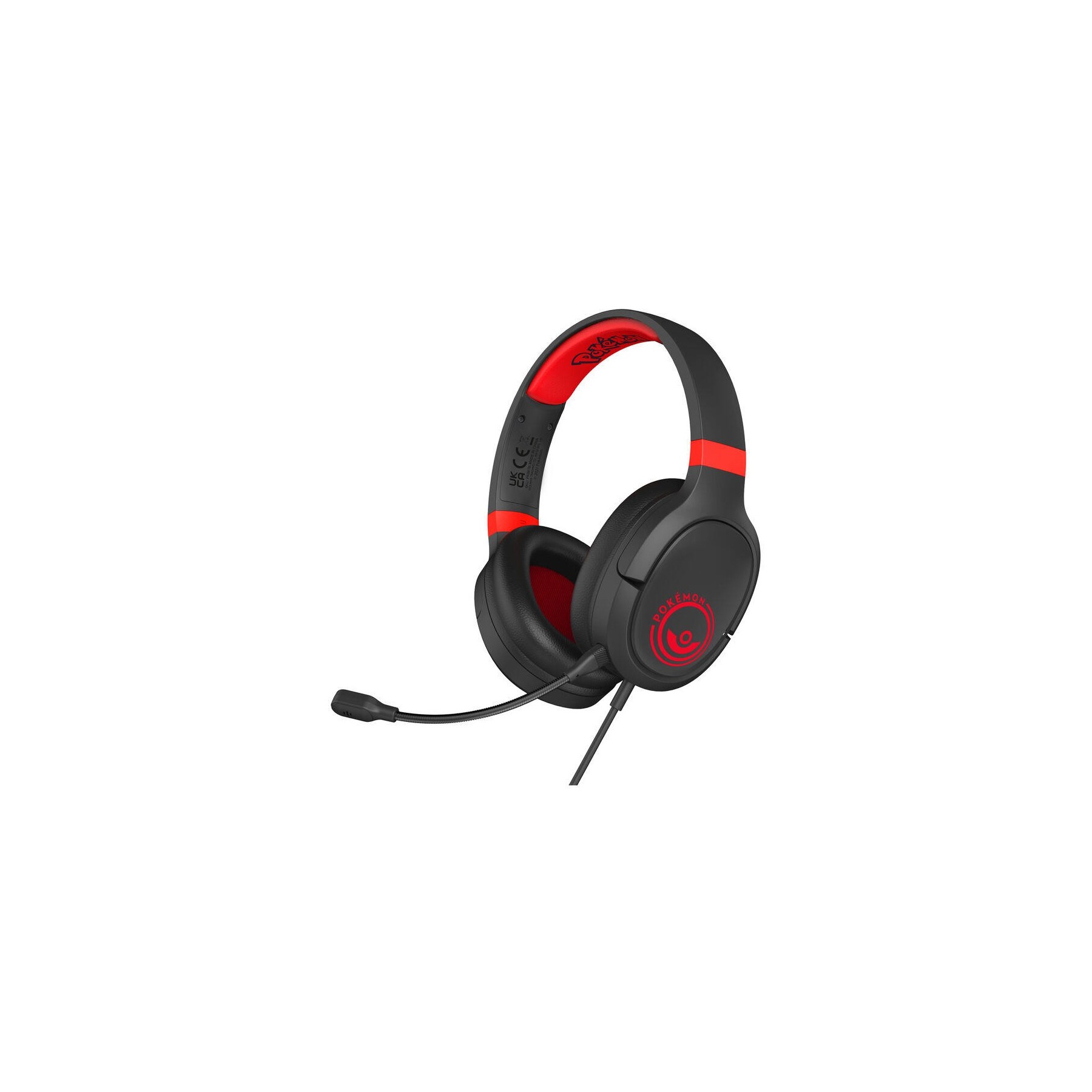 Auriculares Pro G1 Pokémon Poké Ball Black And Red Gaming