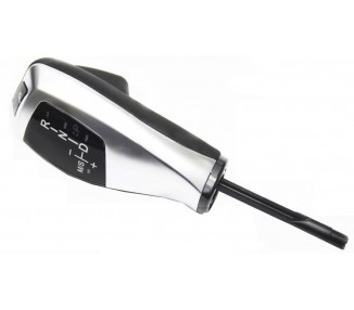 Palanca De Cambio Automático Tipo Joystick Para Bmw E92 E93 Plata Y Cuero