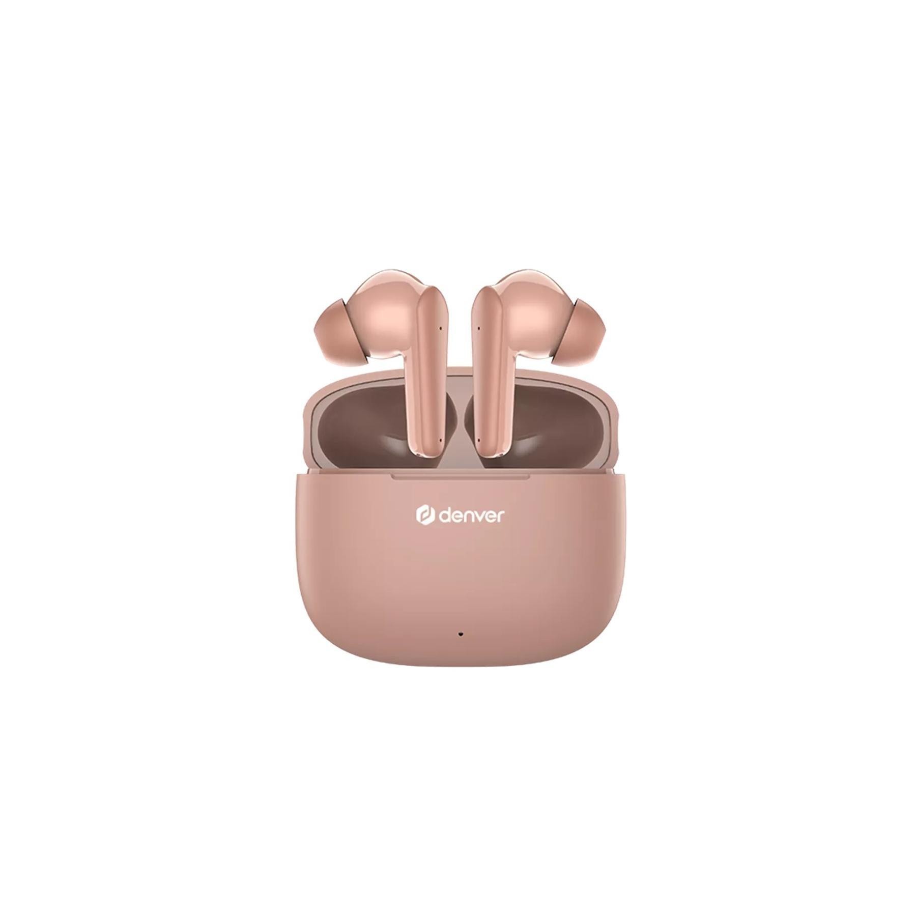 Auriculares Denver Twe - 48W Inalambrico Dusty Rose