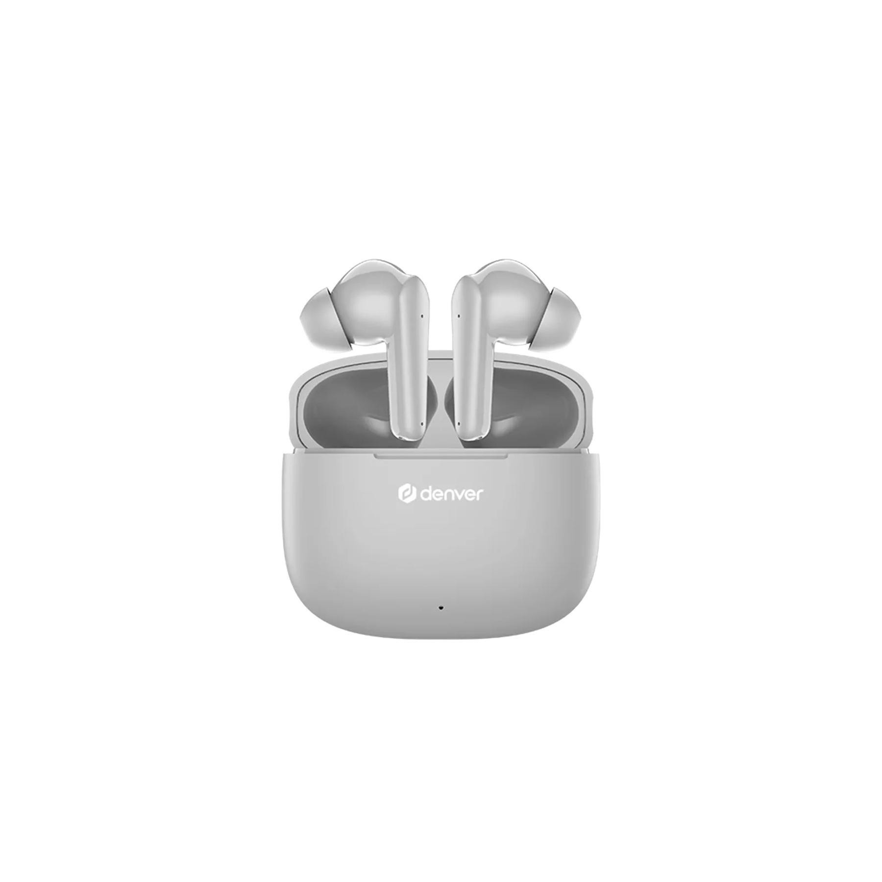 Auriculares Denver Twe - 48Gr Inalambrico Gris