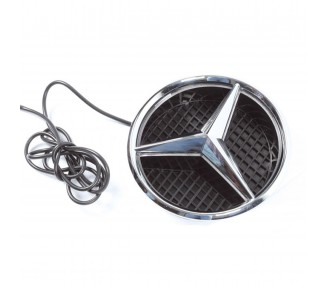 Estrella Emblema Led Compatible para Mercedes Parrilla Delantera Del Coche