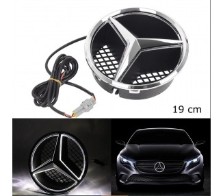 Estrella Emblema Led Compatible para Mercedes Parrilla Delantera Del Coche