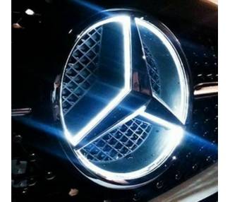 Estrella Emblema Led Compatible para Mercedes Parrilla Delantera Del Coche