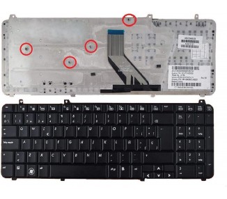 Teclado Español para HP Pavilion DV6-1315SS DV6-1340SS DV6-1410SS Negro