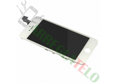 Écran Full Retina avec cadre pour iPhone 5C Blanc Blanc ARREGLATELO - 2
