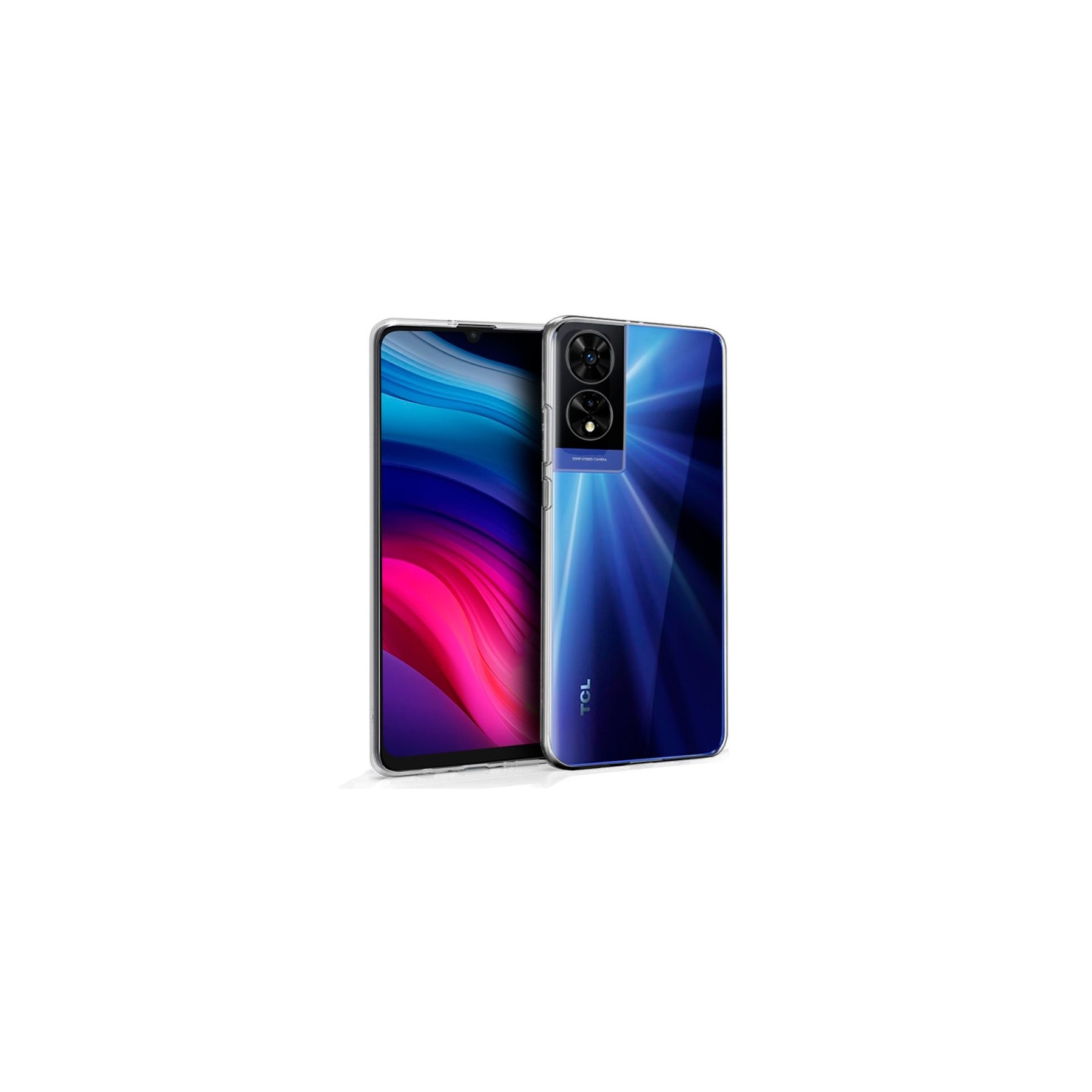 COOL FUNDA SILICONA PARA TCL 505 (TRANSPARENTE)