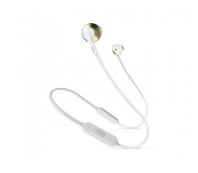 Auriculares Jbl T205Bt Blanco Cromo
