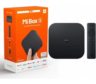 Xiaomi Mi TV BOX S Android 8.1 Quad Core 2+ 8GB 4K WiFi Smart Media Player Negro