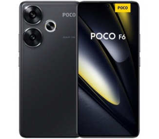 Smartphone Xiaomi Poco F6 8Gb/ 256Gb/ 6.67"/ 5G/ Negro