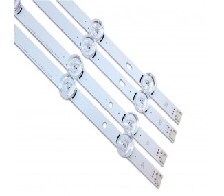 Barra tira LED para LG 50 TV 50LB550U 50LF5800 50LB6100 50LB6300 50LB5900 5A+5B