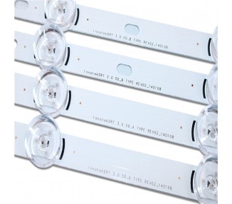Barra tira LED para LG 50 TV 50LB550U 50LF5800 50LB6100 50LB6300 50LB5900 5A+5B