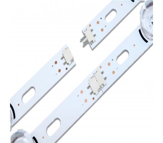 Barra tira LED para LG 50 TV 50LB550U 50LF5800 50LB6100 50LB6300 50LB5900 5A+5B
