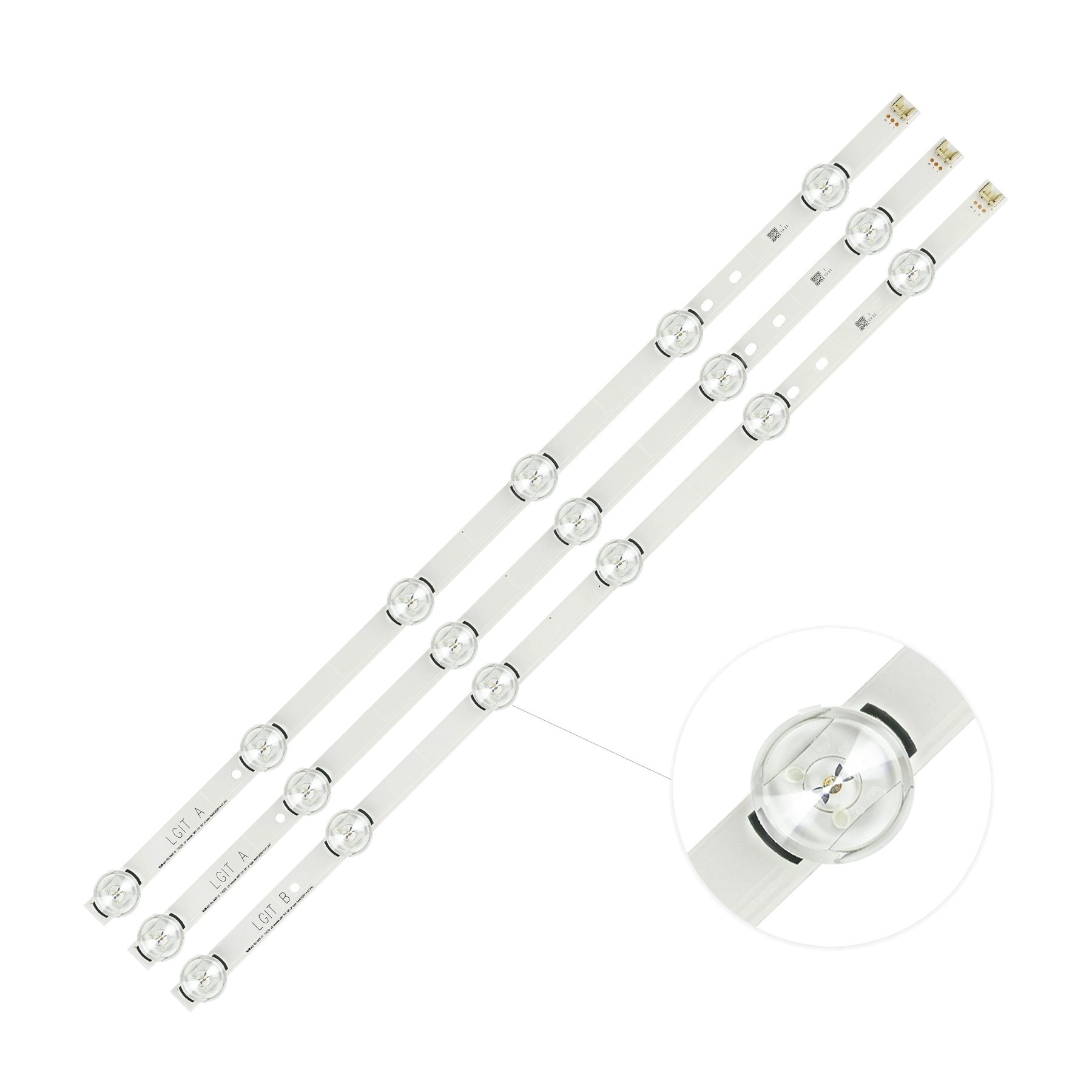 LOT Tiras led Tv Lg 32LB5700 2 Tiras A 6916L-1974A+1 Tira B 6916L-1975A NUEVAS