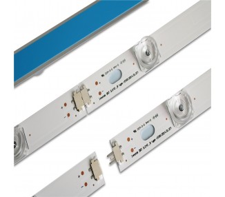 Kit,8 piezas tira LED para LG 42TV 42LB3910 42LB5500 42LB550A 42LB550V 42LB582V